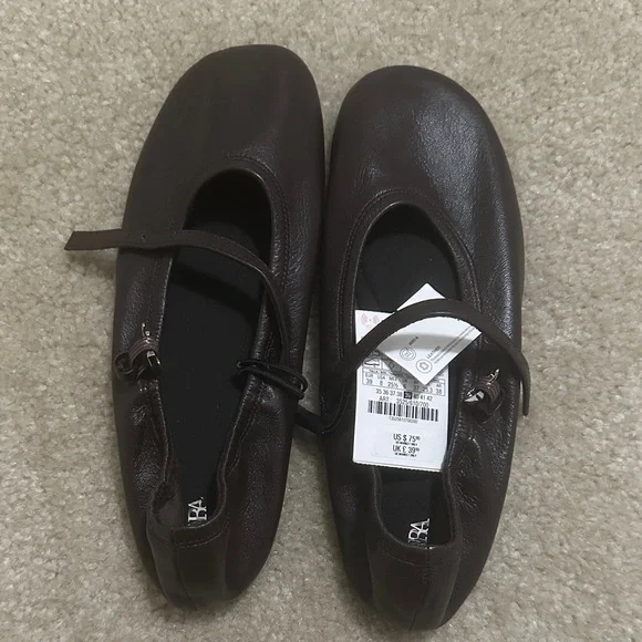 Zara Light Blue Flare Jeans - Picture 5 of 7